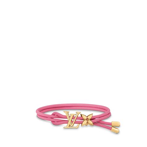 pink lv bracelet|bracelet louis vuitton rose.